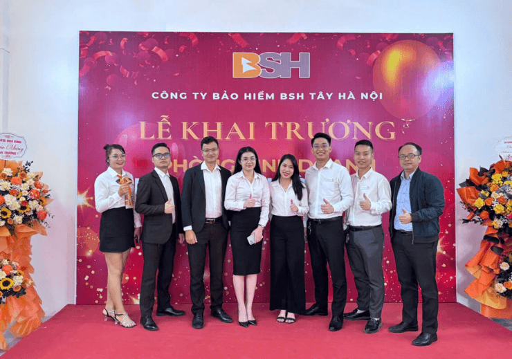                                                         Lễ khai trương BSH Tây Hà Nội